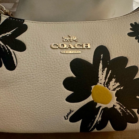 Coach Teri Shoulder Bag Crossbody Purse With Floral Print - Picture 3 of 16